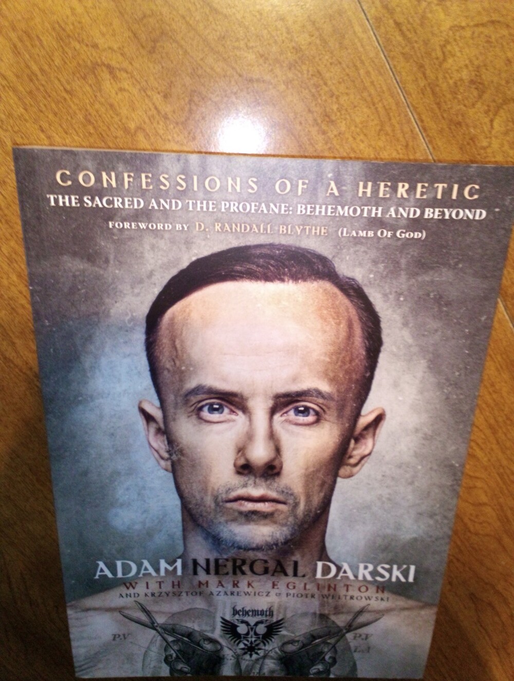Confessions Of A Heretic Behemoth And Beyond Adam Nergal Darski Jawbone 2016
